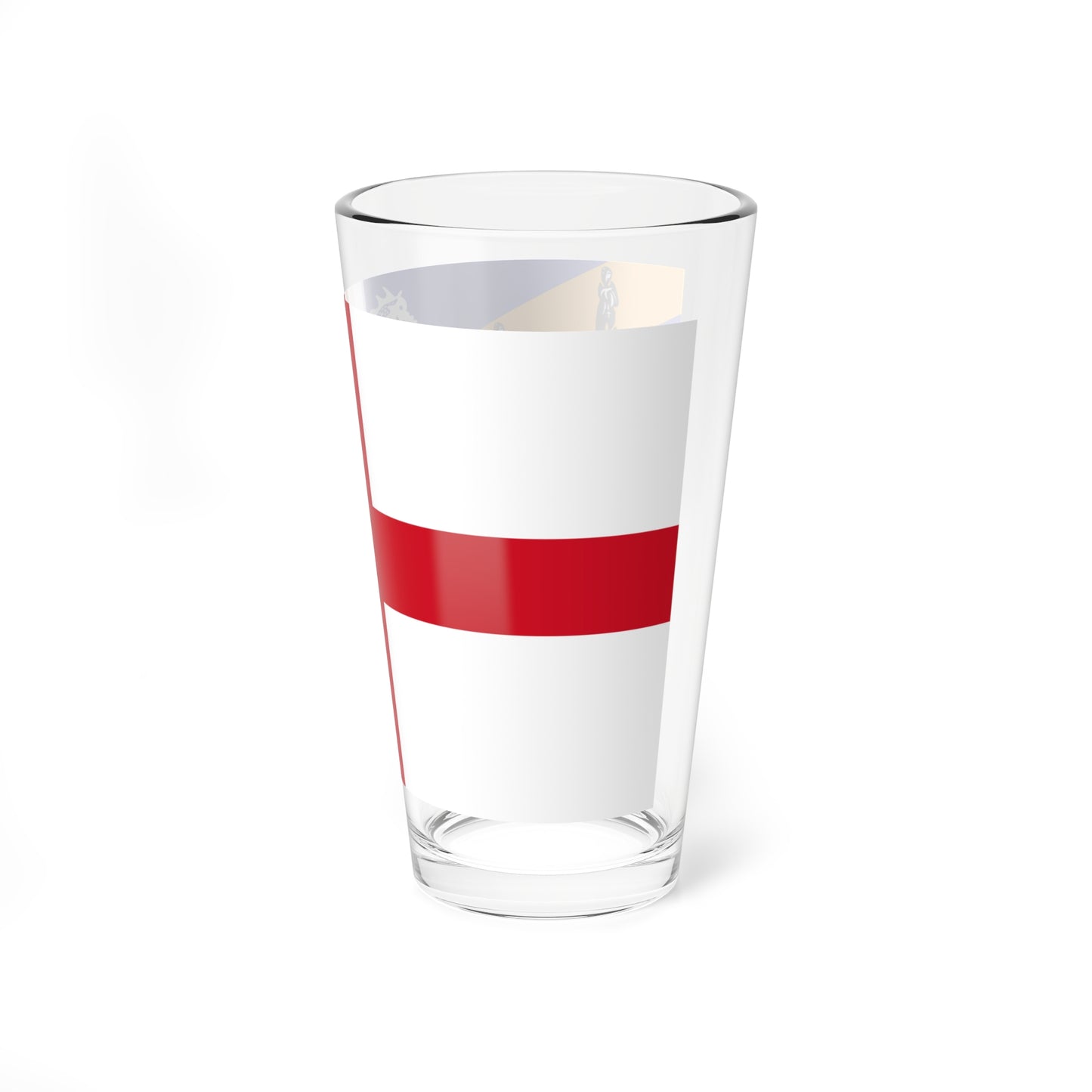 Flag of Herm (United Kingdom) Pint Glass 16oz