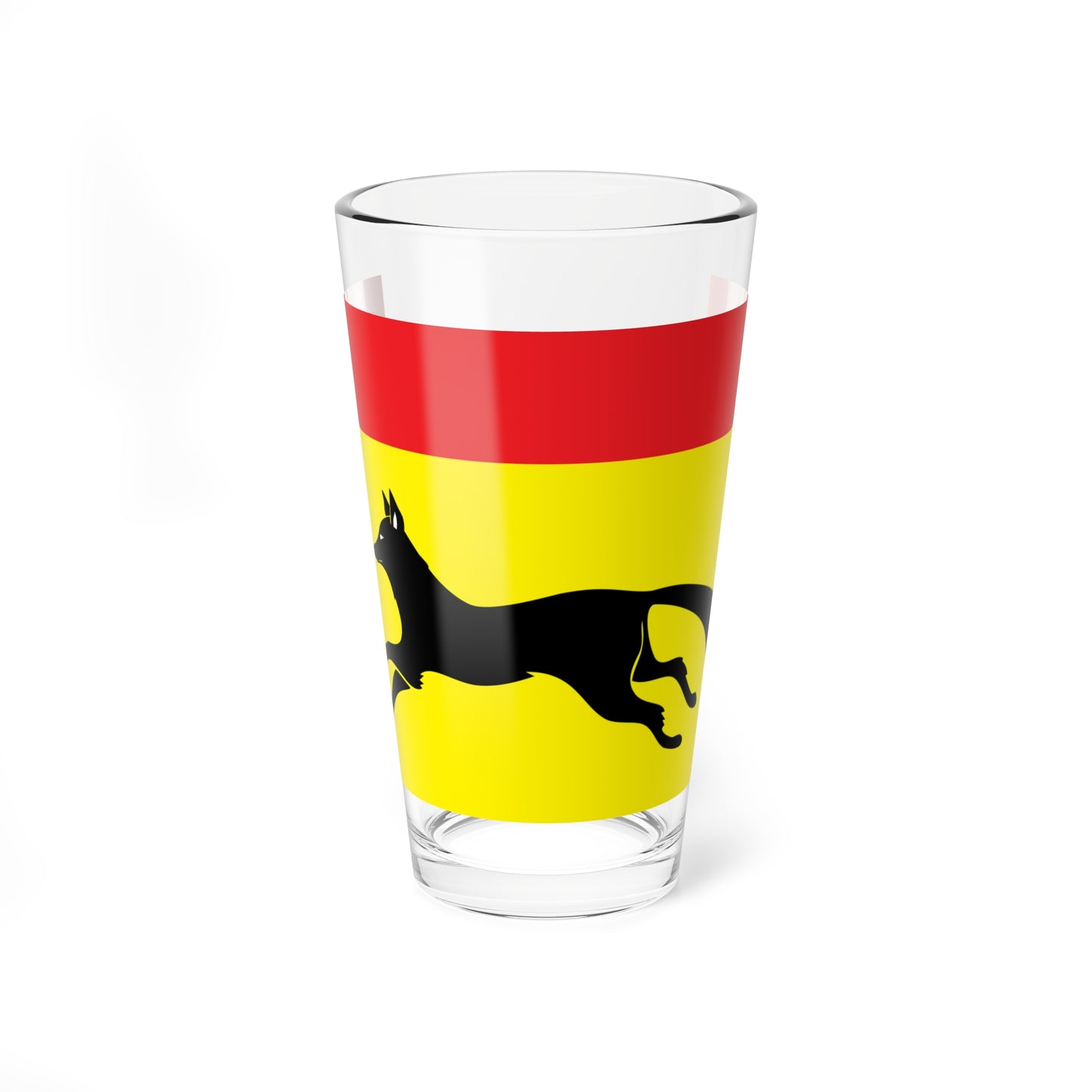 Flag of Totemsky rayon Vologda oblast (Russia) Pint Glass 16oz