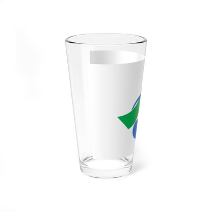 Flag of Kahoku Ishikawa (Japan) Pint Glass 16oz