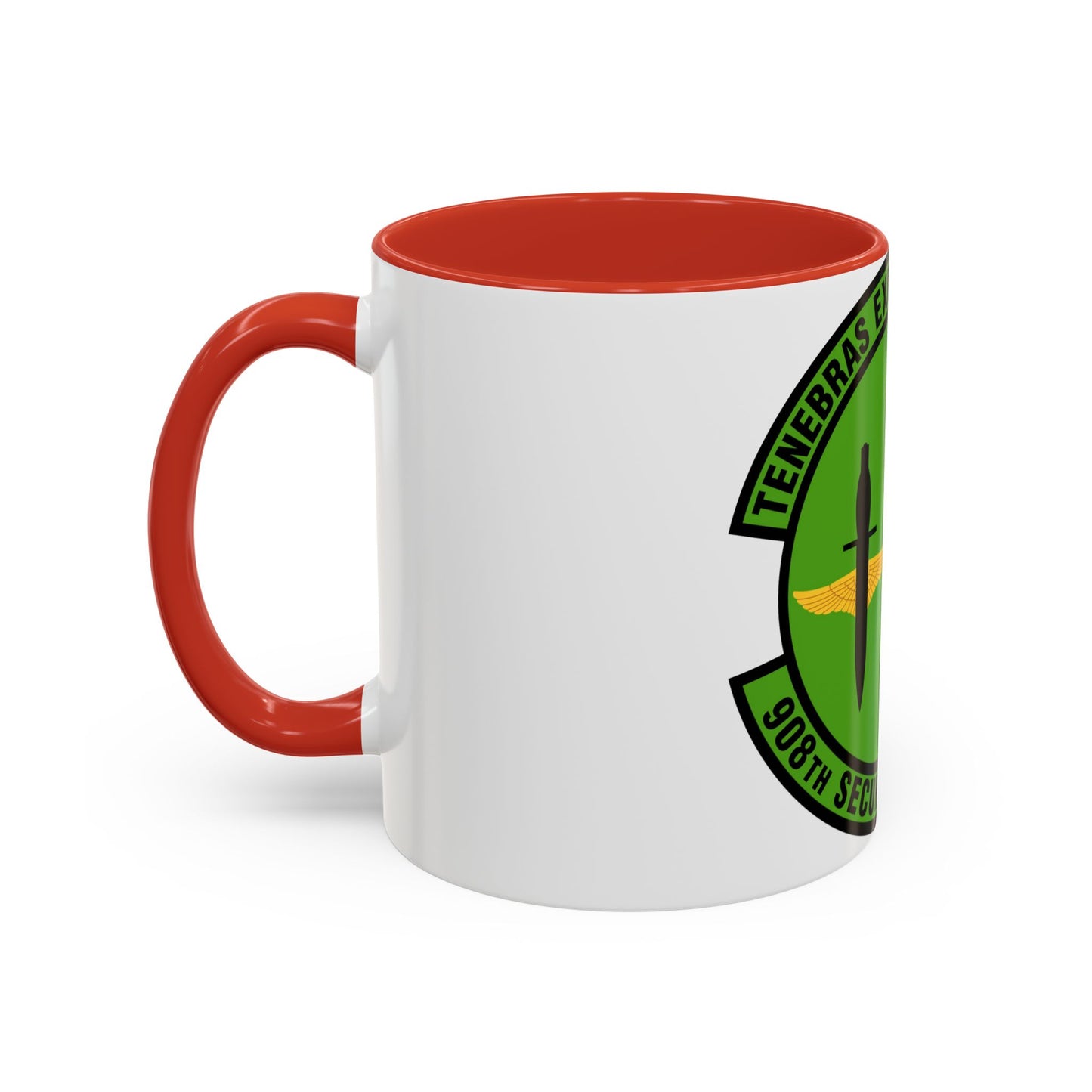 908th Security Forces Squadron (U.S. Air Force) Accent Coffee Mug