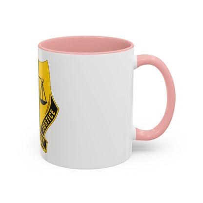 724 Military Police Battalion (U.S. Army) Accent Coffee Mug