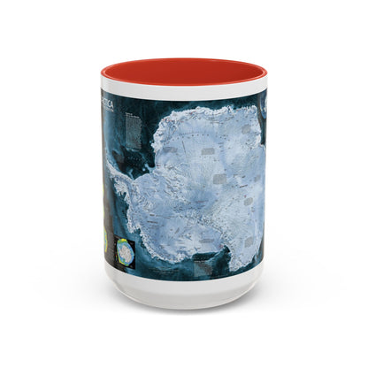 Antarctica (2002) (Map) Accent Coffee Mug