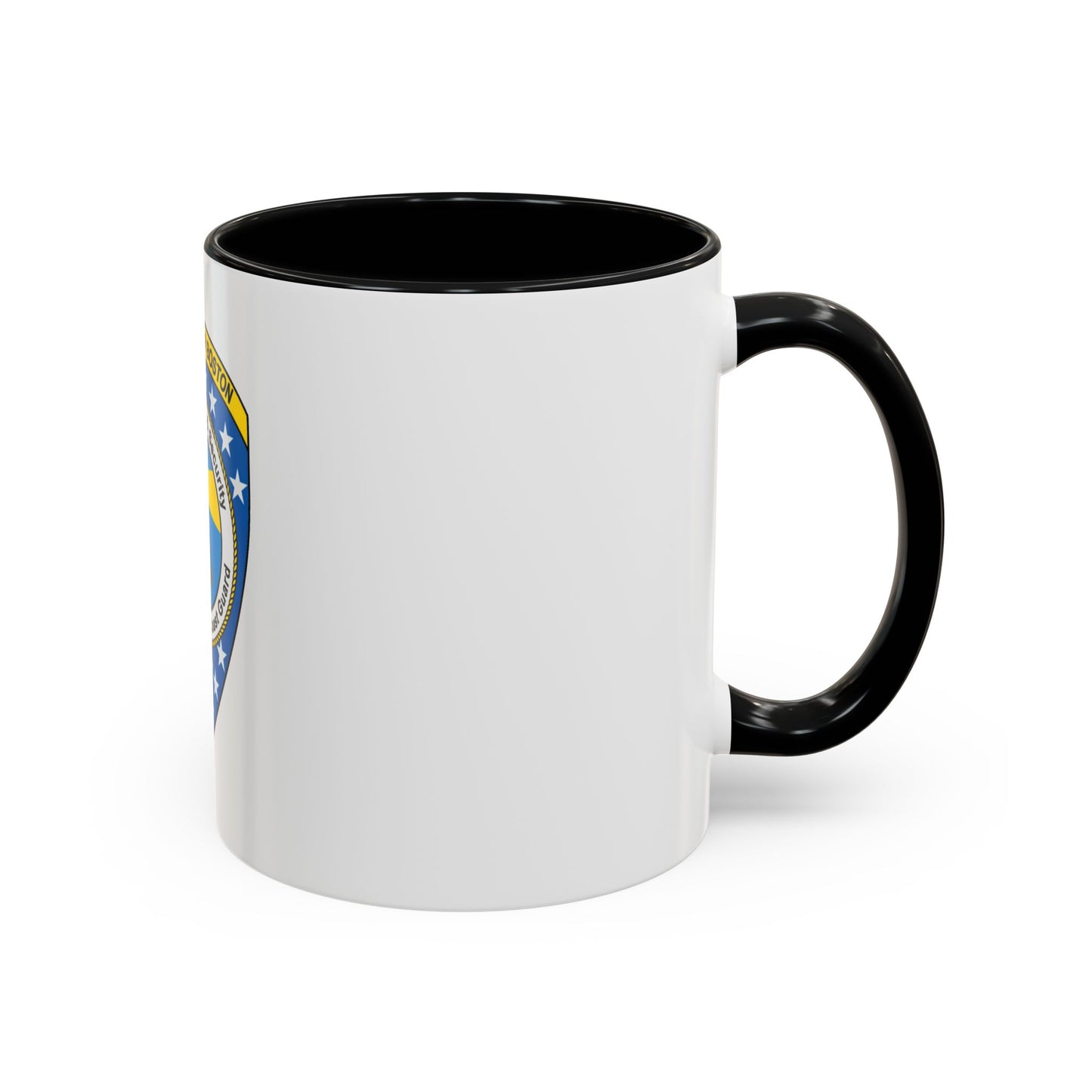 USCG Sector Boston (U.S. Coast Guard) Accent Coffee Mug
