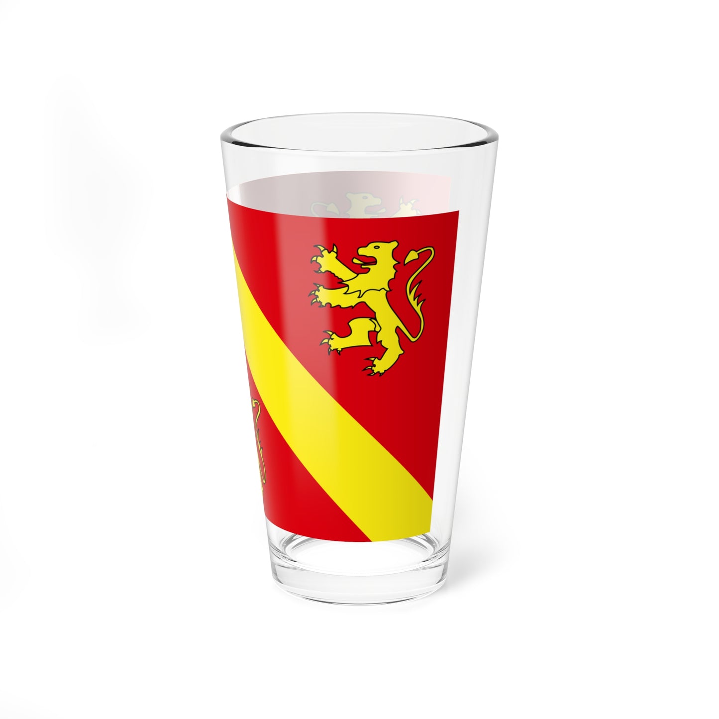 Anglesey flag (United Kingdom) Pint Glass 16oz