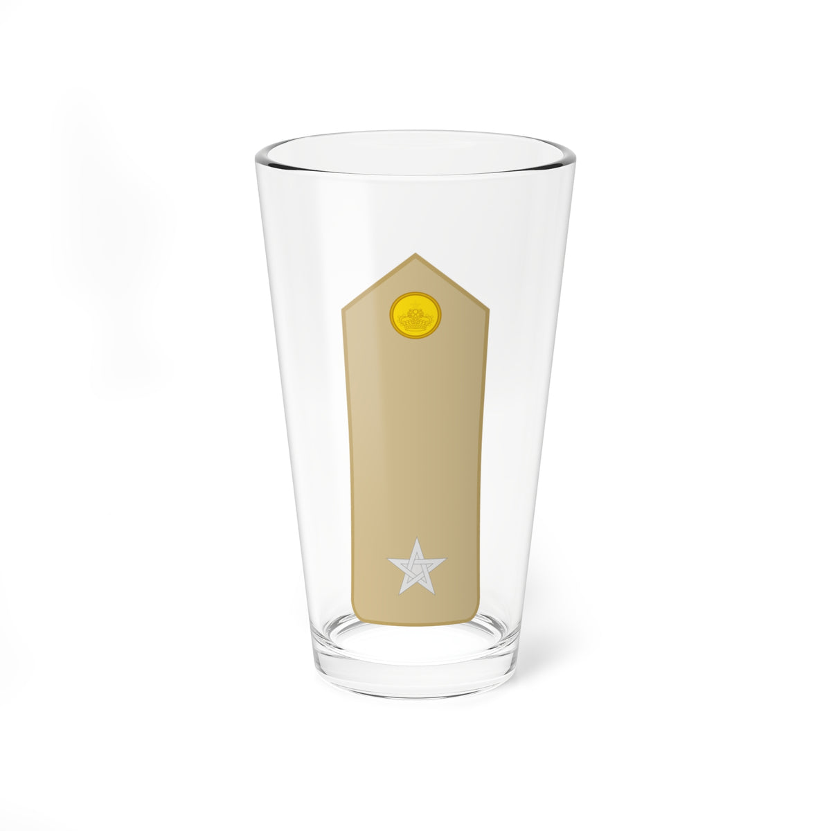 Morocco Army OR 8 (Morocco) (Military Rank) Pint Glass 16oz