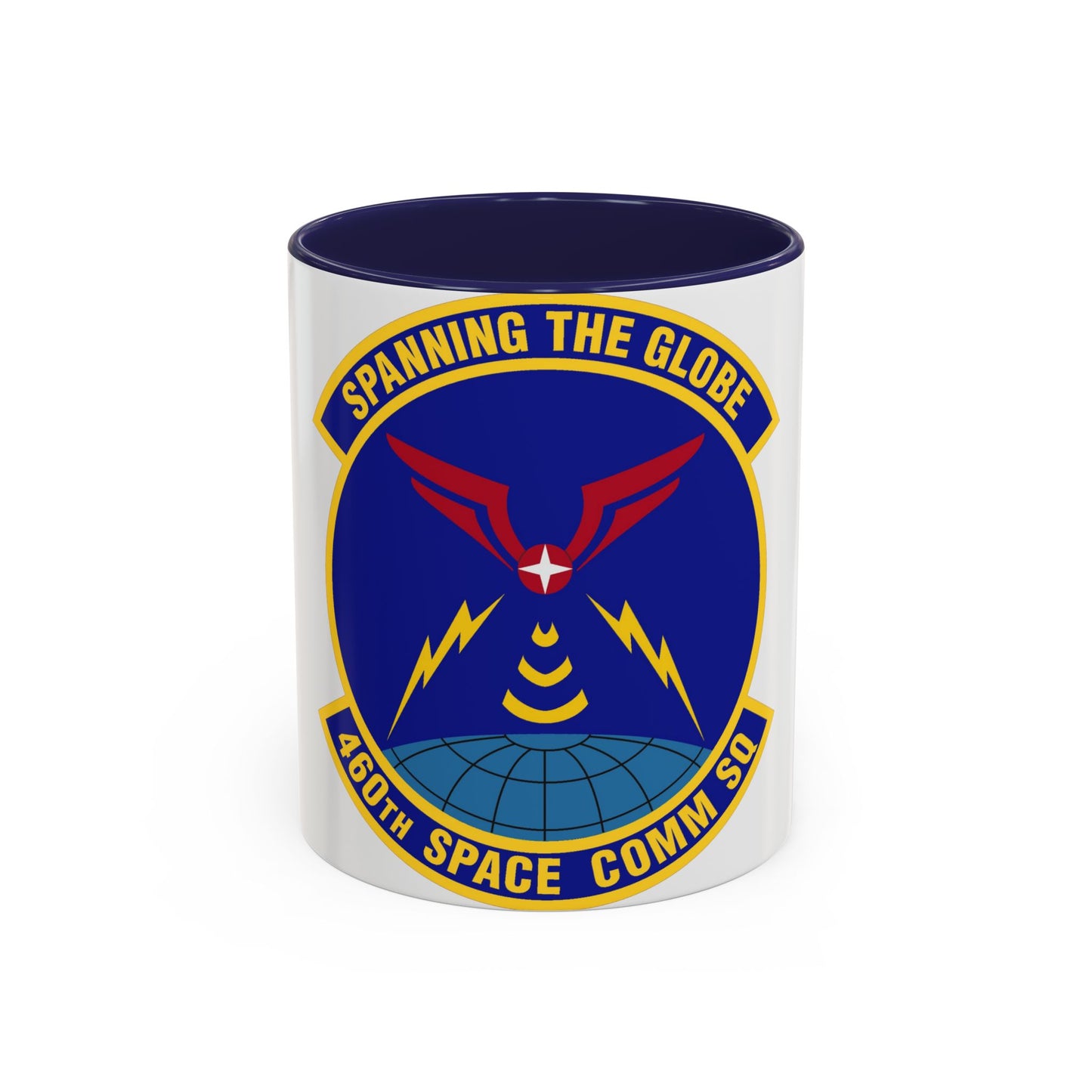 460th Space Communications Squadron (U.S. Air Force) Accent Coffee Mug