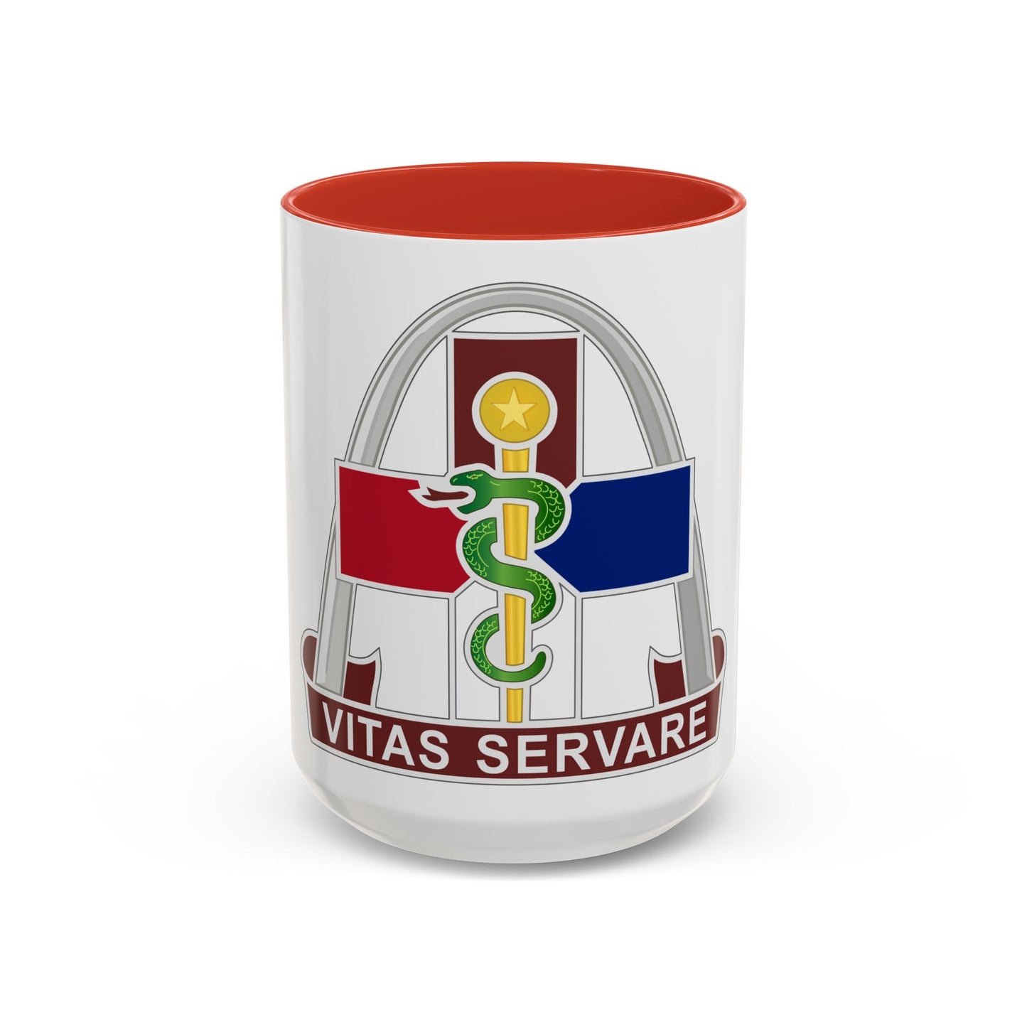 811th Hospital Center (U.S. Army) Accent Coffee Mug