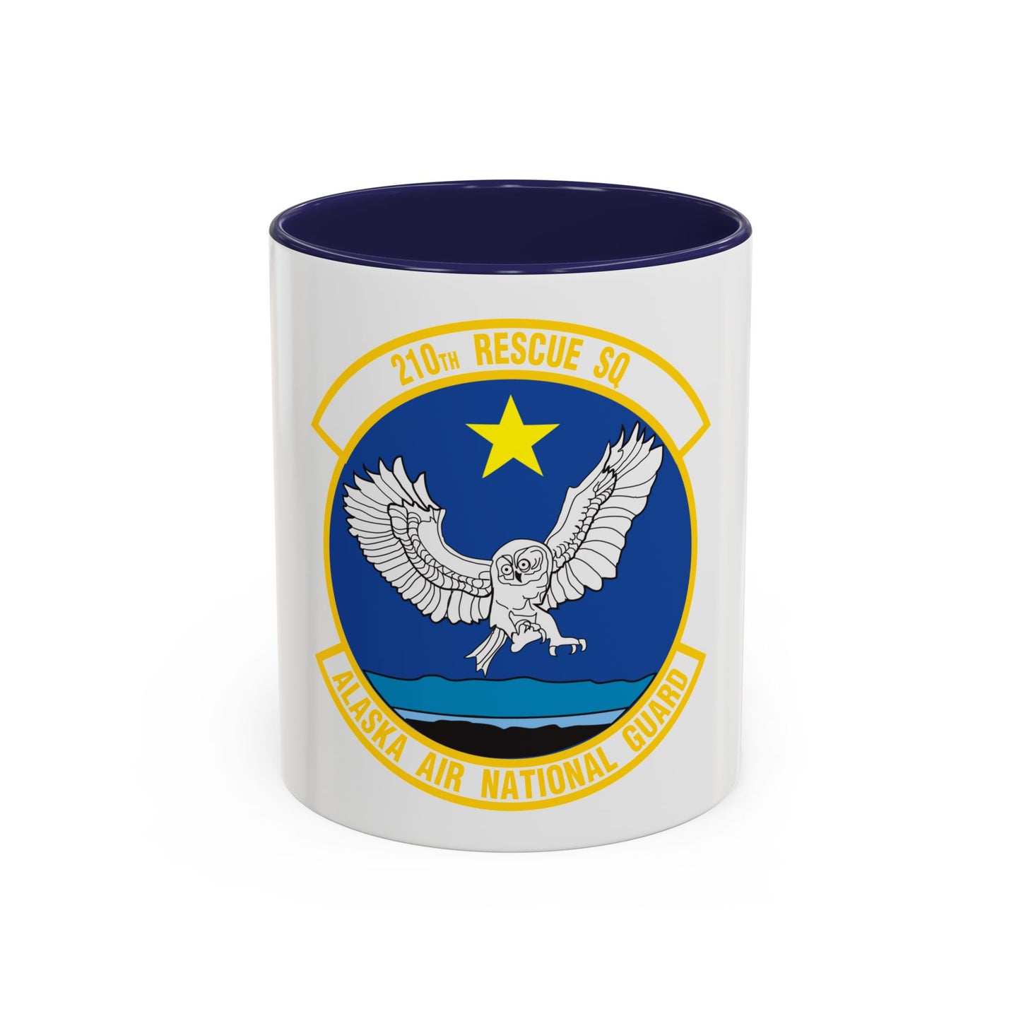 210 Rescue Squadron (U.S. Air Force) Accent Coffee Mug