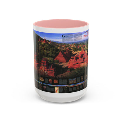 North America - The Mesoamericans (1997) (Map) Accent Coffee Mug