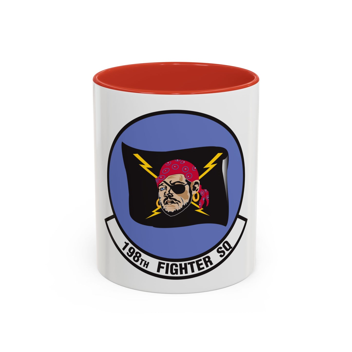 198 Fighter Squadron (U.S. Air Force) Accent Coffee Mug