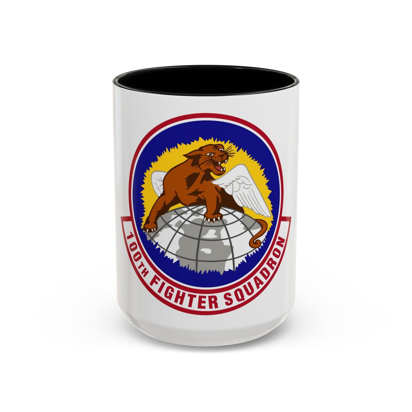 100th Fighter Squadron (U.S. Air Force) Accent Coffee Mug