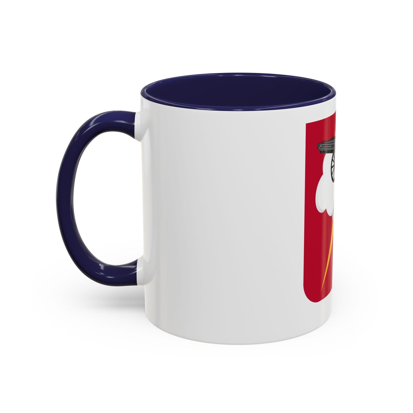 457th Airborne Field Artillery Battalion v2 (U.S. Army) Accent Coffee Mug