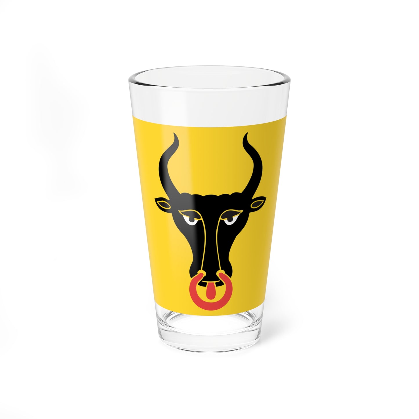 Flag of Canton of Uri alt (Switzerland) Pint Glass 16oz