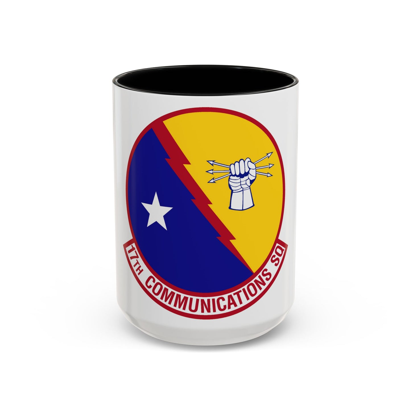 17th Communications Squadron (U.S. Air Force) Accent Coffee Mug