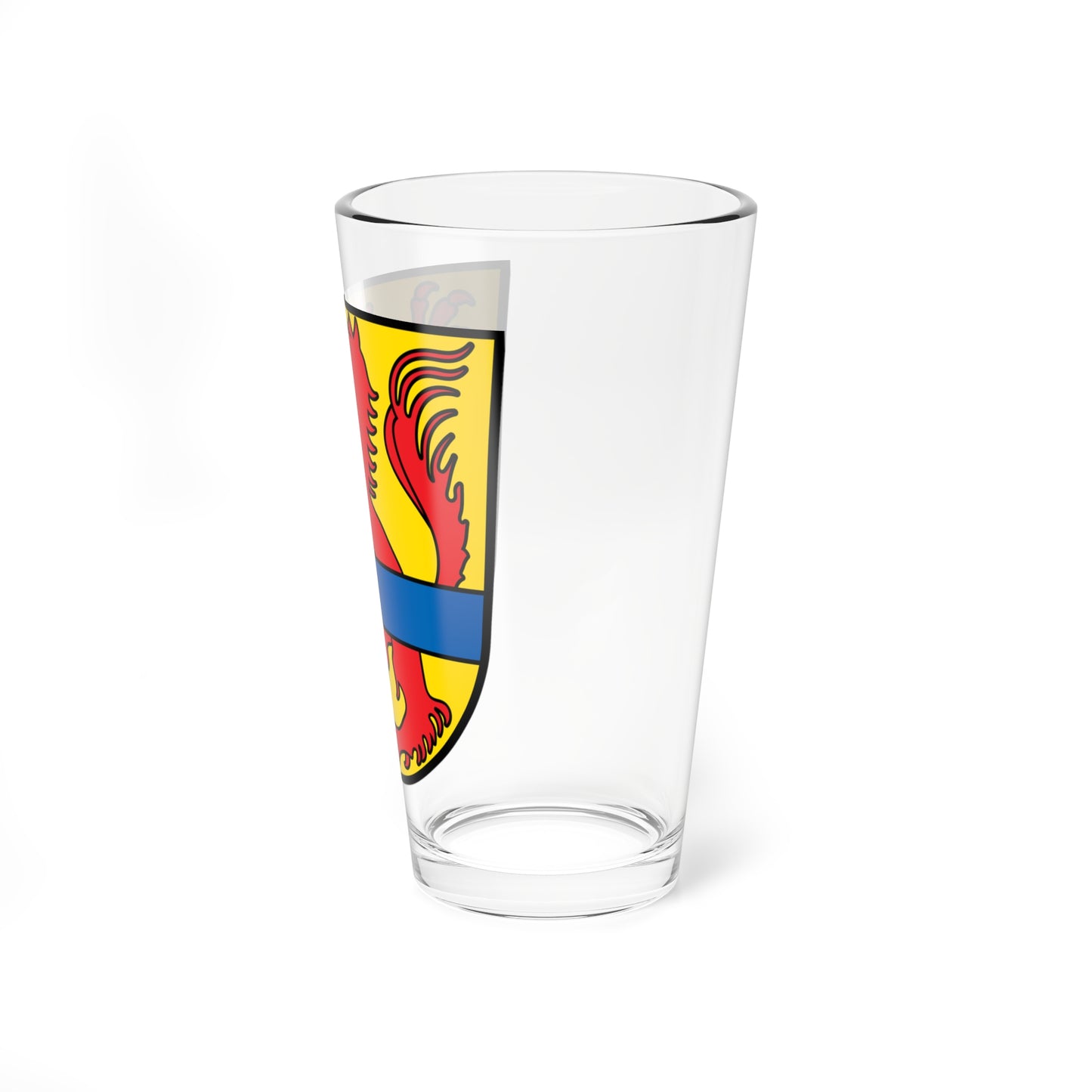 DEU Aholming COA (Germany) (Coat of Arms) Pint Glass 16oz
