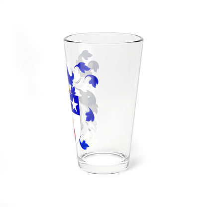 Coat of Arms of William Douglas (United States) (Coat of Arms) Pint Glass 16oz