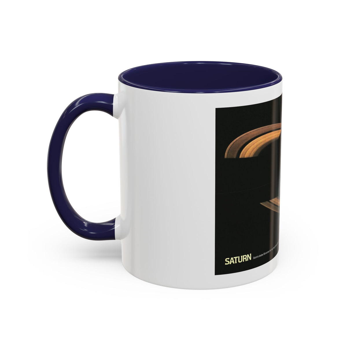 Space - Saturn (1981) (Map) Accent Coffee Mug