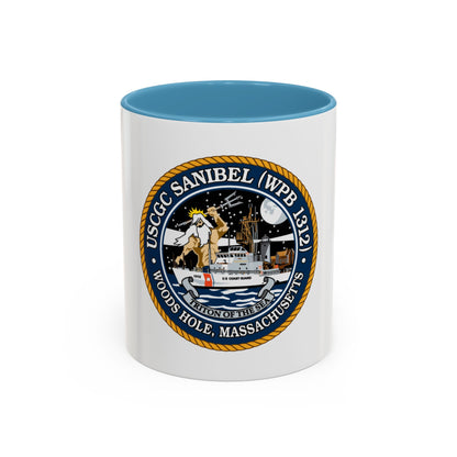 USCGC Sanibel WPB   1312 (U.S. Coast Guard) Accent Coffee Mug
