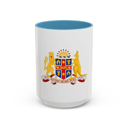 Coat of Arms of New South Wales - Accent Coffee Mug