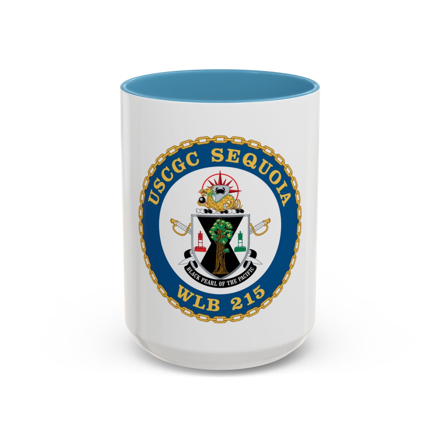USCGC Sequoia WLB 215 (U.S. Coast Guard) Accent Coffee Mug