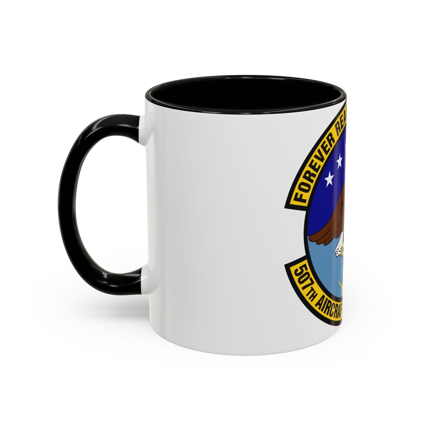 507th Aircraft Maintenance Squadron (U.S. Air Force) Accent Coffee Mug