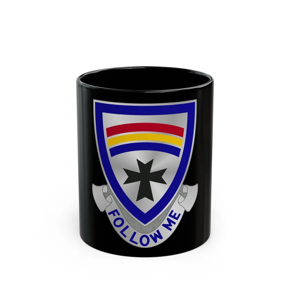 166th Infantry Regiment (U.S. Army) Black Coffee Mug-11oz-Go Mug Yourself