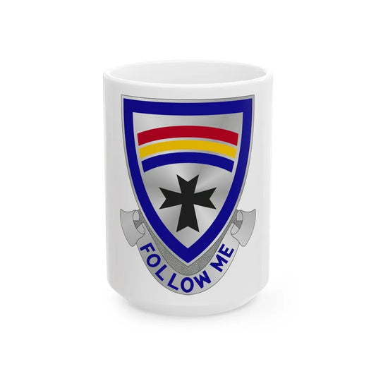 166th Infantry Regiment (U.S. Army) White Coffee Mug-15oz-Go Mug Yourself