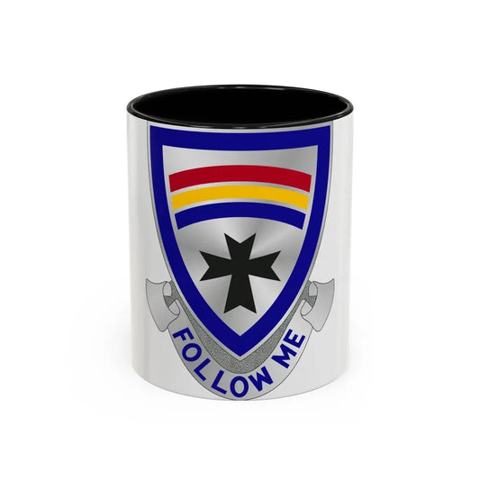 166th Infantry Regiment (U.S. Army) Accent Coffee Mug 11oz Black - Go Mug Yourself