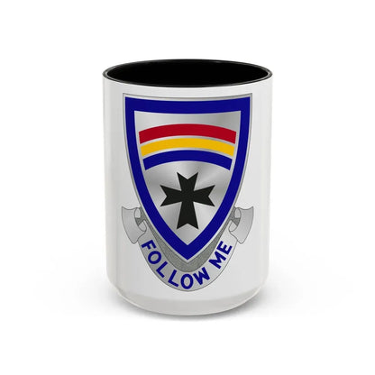 166th Infantry Regiment (U.S. Army) Accent Coffee Mug 15oz Black - Go Mug Yourself