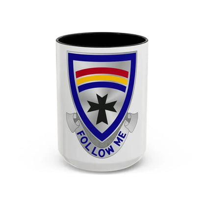 166th Infantry Regiment (U.S. Army) Accent Coffee Mug 15oz Black - Go Mug Yourself