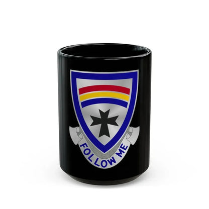 166th Infantry Regiment (U.S. Army) Black Coffee Mug 15oz - Go Mug Yourself