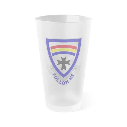166th Infantry Regiment (U.S. Army) Frosted Pint Glass 16oz Default Title - Go Mug Yourself