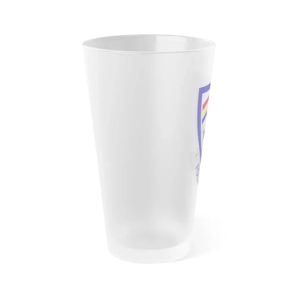 166th Infantry Regiment (U.S. Army) Frosted Pint Glass 16oz - Go Mug Yourself