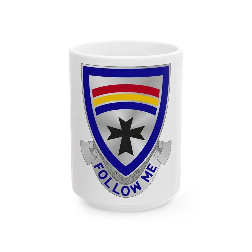 166th Infantry Regiment (U.S. Army) White Coffee Mug 15oz - Go Mug Yourself