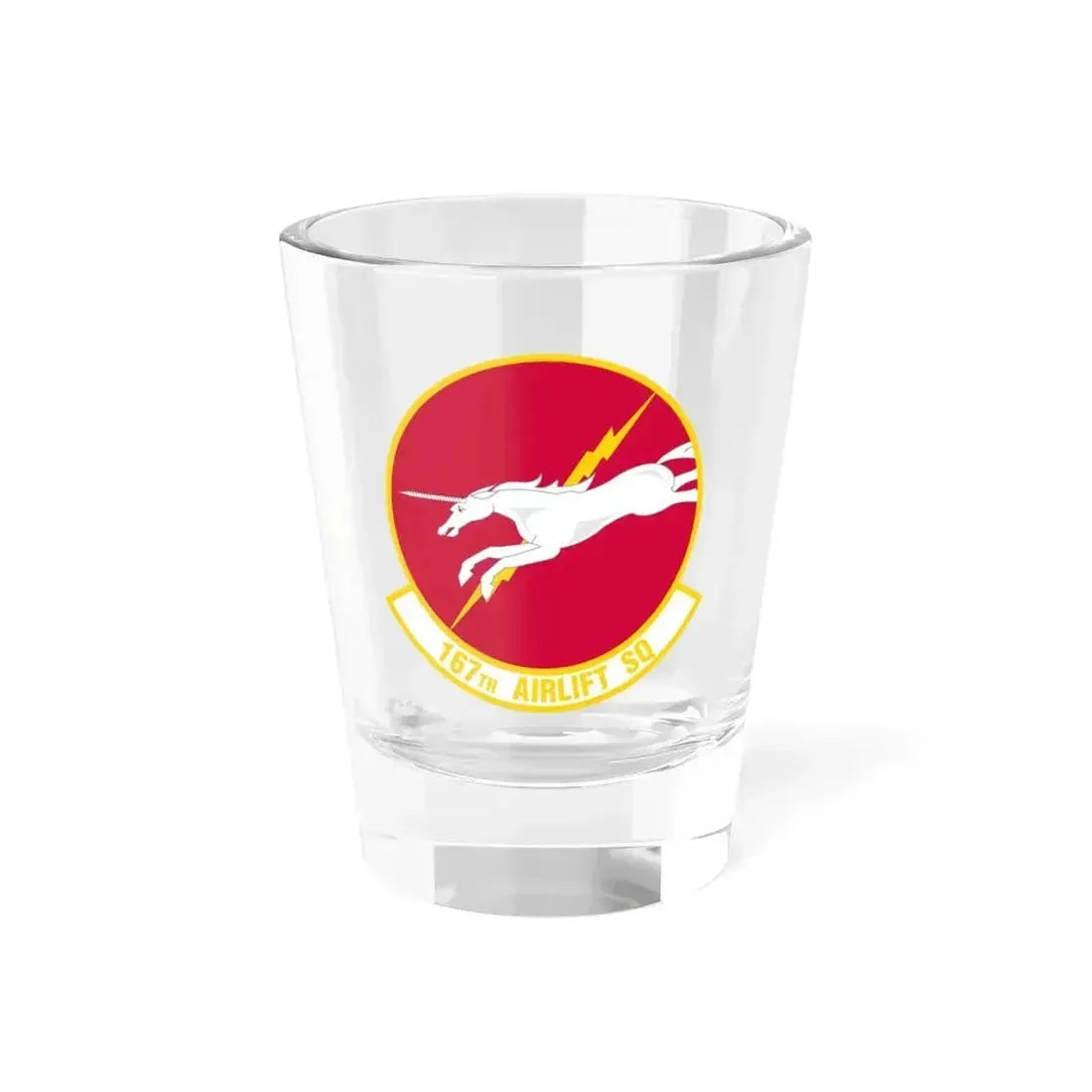 167 Airlift Squadron (U.S. Air Force) Shot Glass 1.5oz 1.5oz - Go Mug Yourself