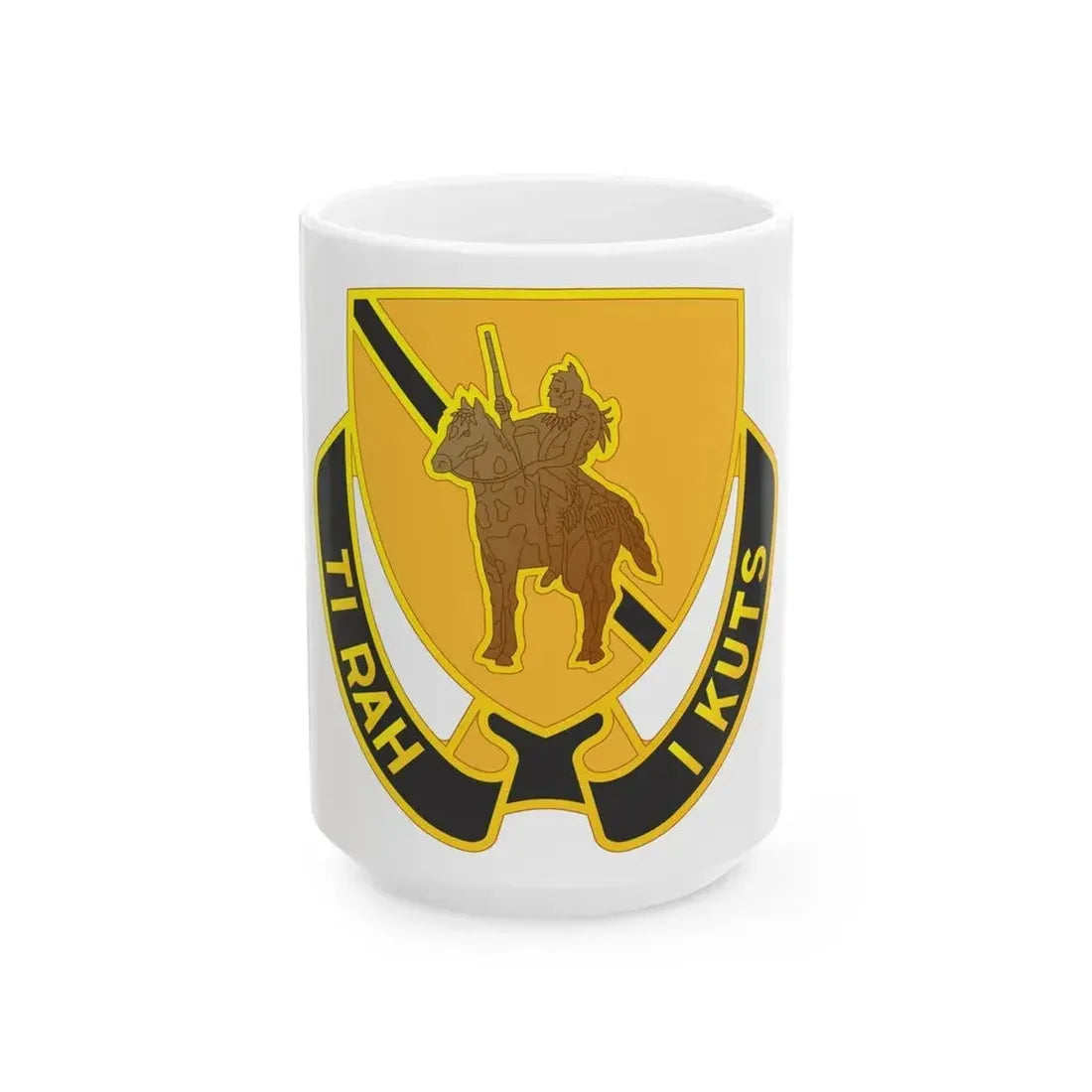 167 Cavalry Regiment (U.S. Army) White Coffee Mug 15oz - Go Mug Yourself