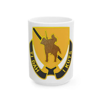 167 Cavalry Regiment (U.S. Army) White Coffee Mug 15oz - Go Mug Yourself