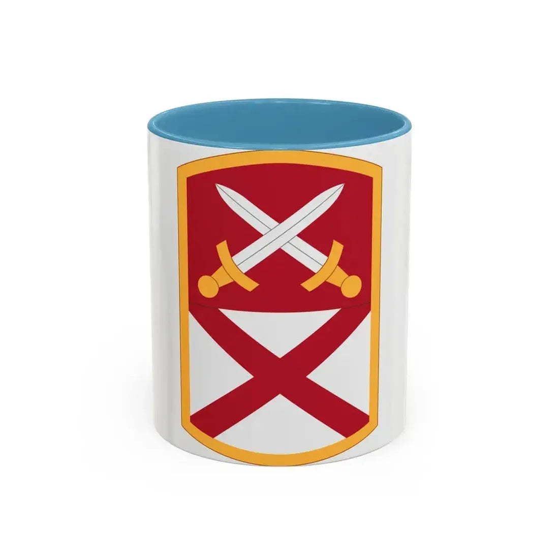 167 Sustainment Command (U.S. Army) Accent Coffee Mug 11oz Light Blue - Go Mug Yourself