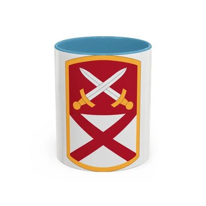 167 Sustainment Command (U.S. Army) Accent Coffee Mug 11oz Light Blue - Go Mug Yourself