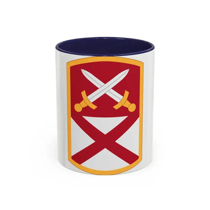 167 Sustainment Command (U.S. Army) Accent Coffee Mug 11oz Navy - Go Mug Yourself