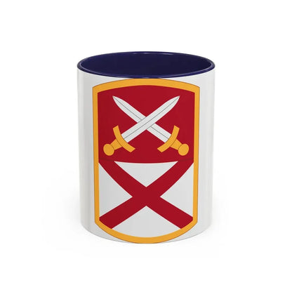 167 Sustainment Command (U.S. Army) Accent Coffee Mug 11oz Navy - Go Mug Yourself
