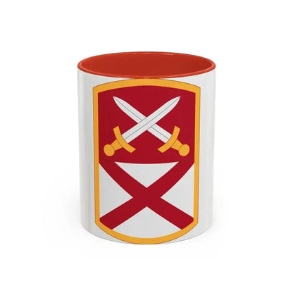167 Sustainment Command (U.S. Army) Accent Coffee Mug 11oz Red - Go Mug Yourself