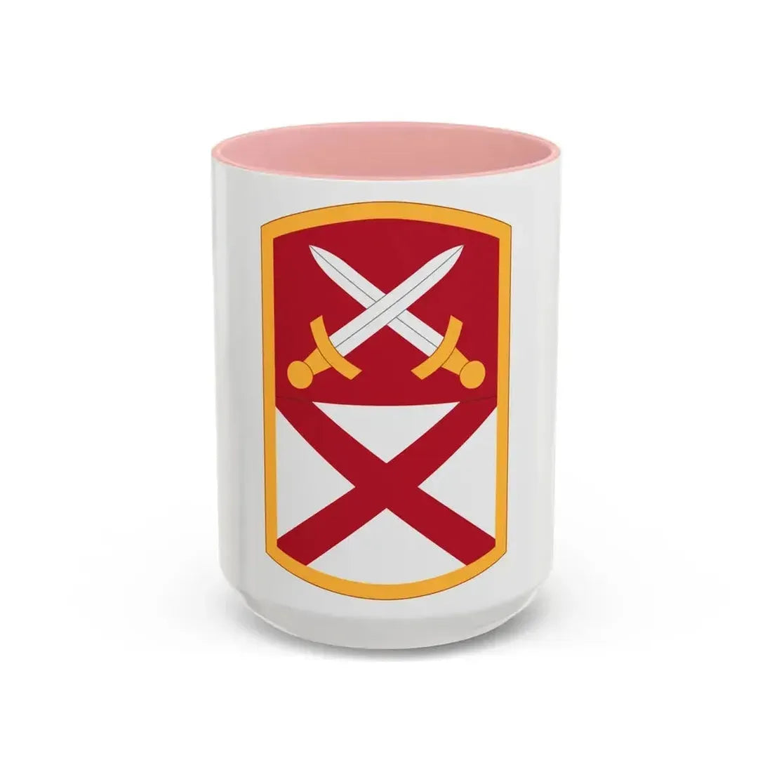 167 Sustainment Command (U.S. Army) Accent Coffee Mug 15oz Pink - Go Mug Yourself