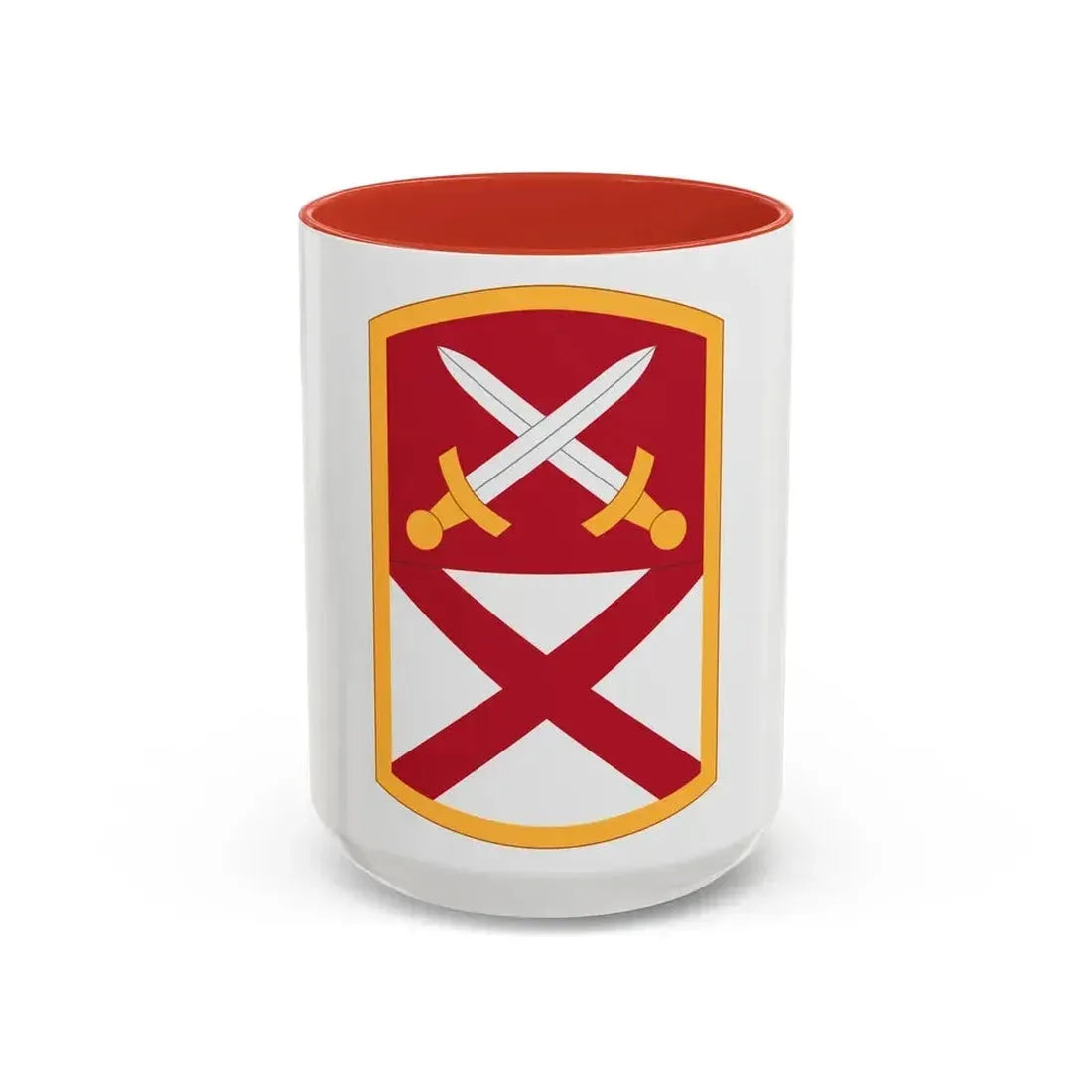 167 Sustainment Command (U.S. Army) Accent Coffee Mug 15oz Red - Go Mug Yourself