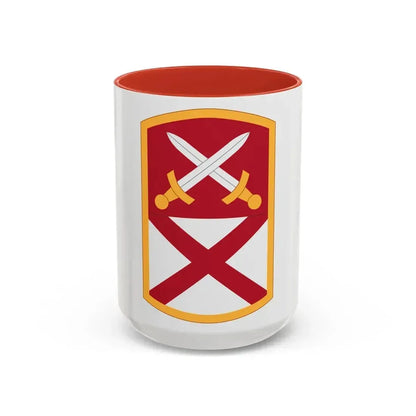 167 Sustainment Command (U.S. Army) Accent Coffee Mug 15oz Red - Go Mug Yourself
