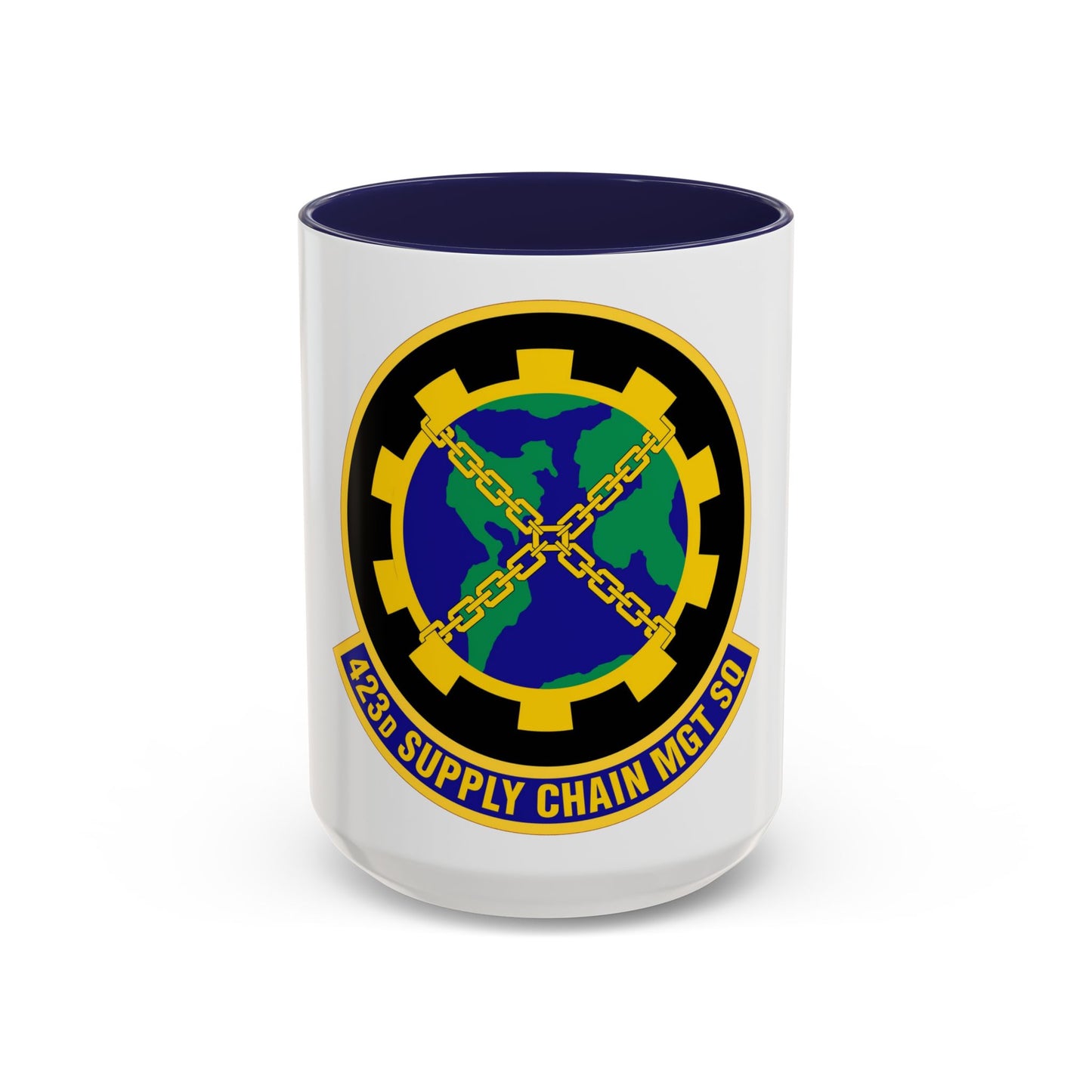 423d Supply Chain Management Squadron (U.S. Air Force) Accent Coffee Mug