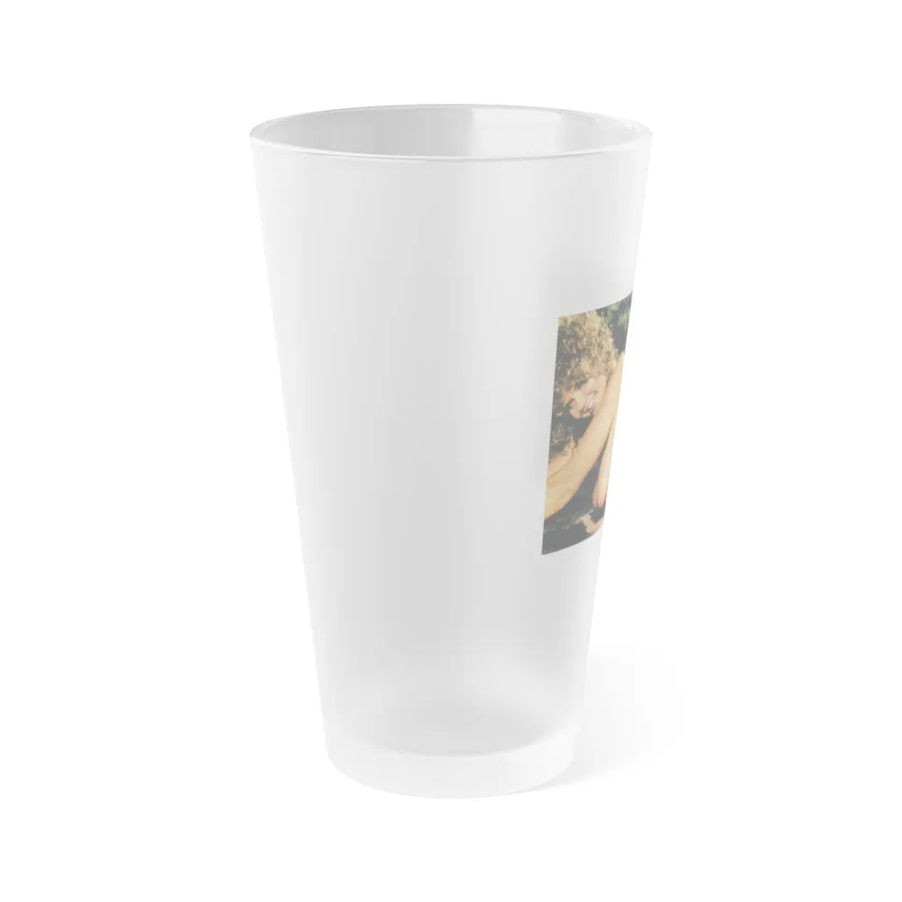 Linda Blair #225 - Topless (Vintage Female Icon) Frosted Pint 16oz-Go Mug Yourself