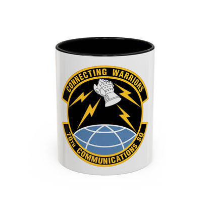 70th Communications Squadron (U.S. Air Force) Accent Coffee Mug