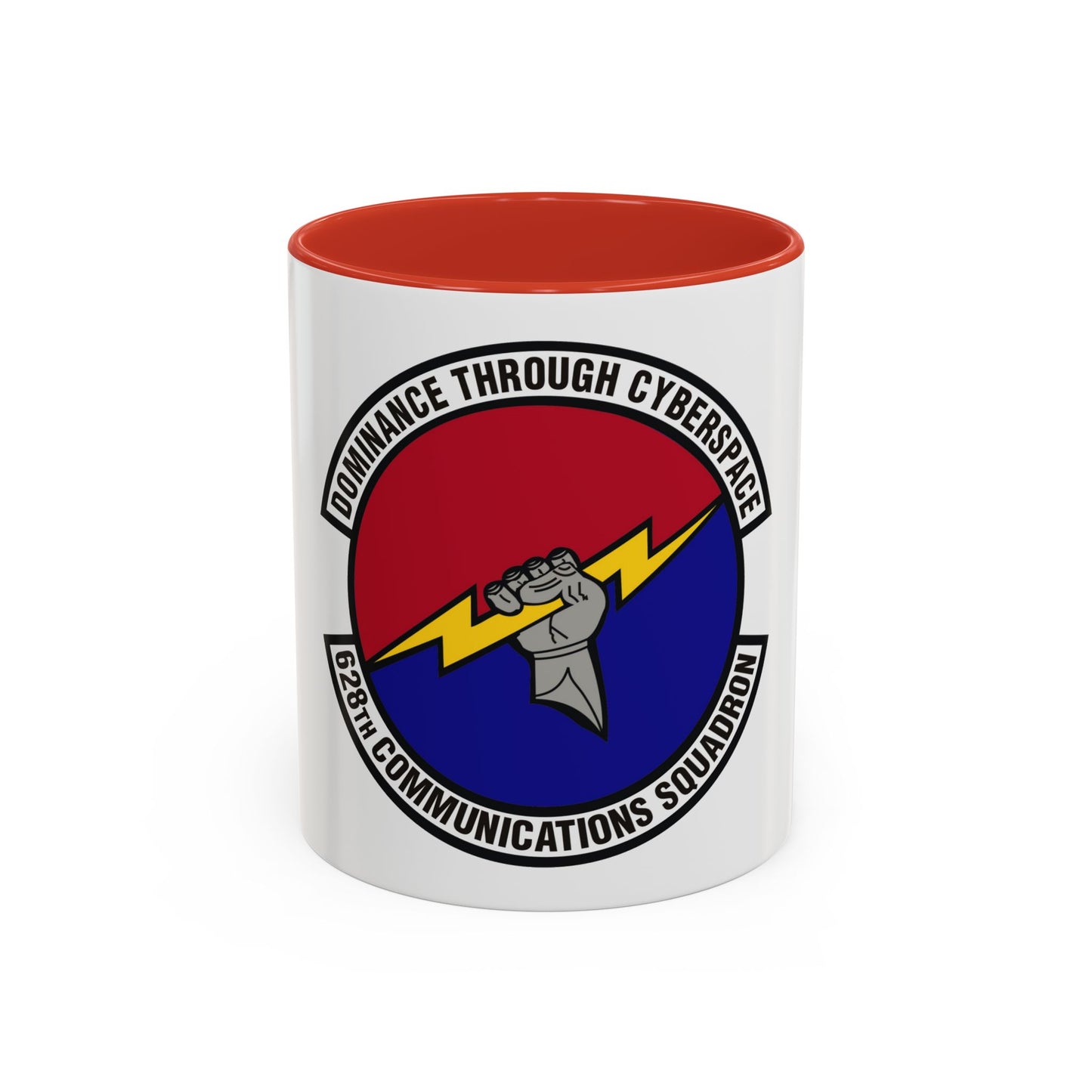 628th Communications Squadron (U.S. Air Force) Accent Coffee Mug