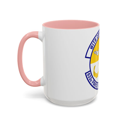 633d Force Support Squadron (U.S. Air Force) Accent Coffee Mug